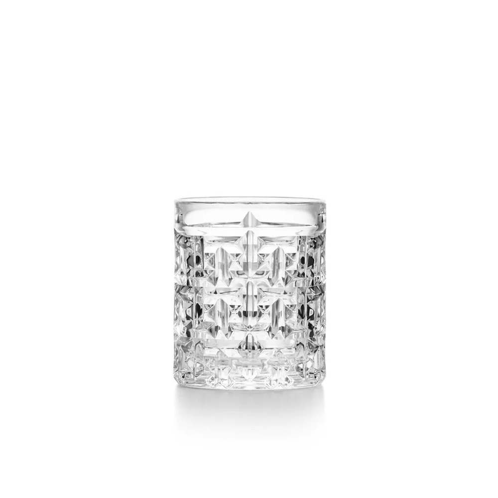 Tiffany T True Double Old-fashioned Glass in CrystalGlass NWT
